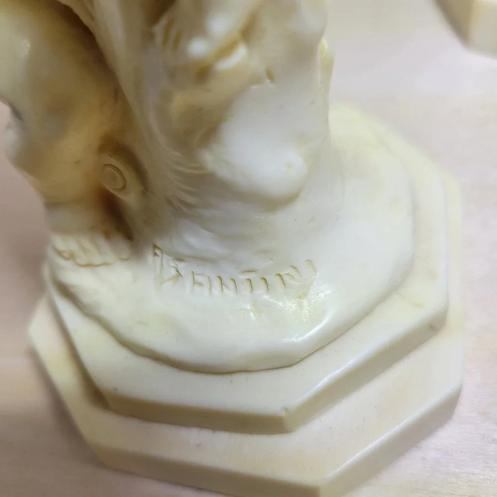 Vintage Norleans Cherub Angel Candle Holders Pair‎ Italian Made Home Decor